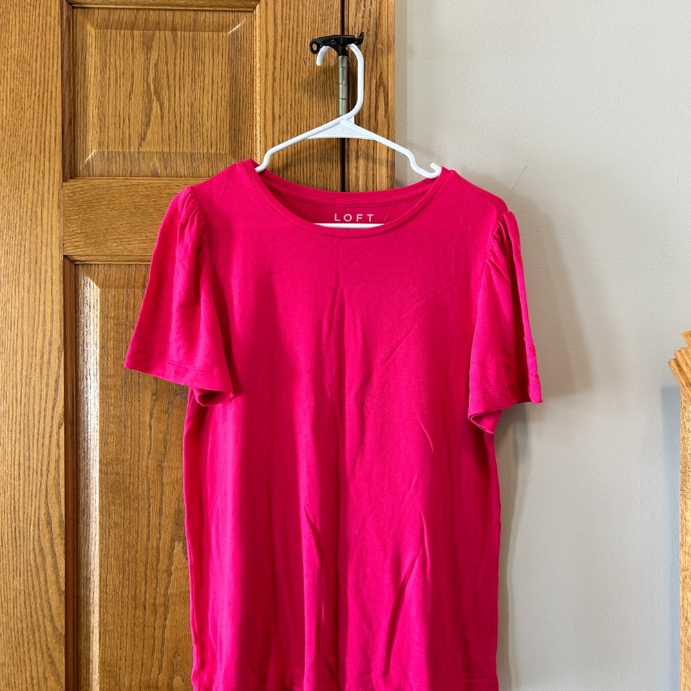 Pink loft top